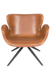 Billede af 19001 LOUNGESTOL, COGNAC PU