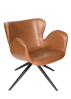 Billede af 19001 LOUNGESTOL, COGNAC PU