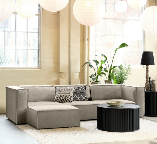 Billede af Square Chaiselongsofa, venstrevendt