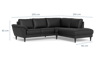 Billede af Stamford 2613 sofa med open end