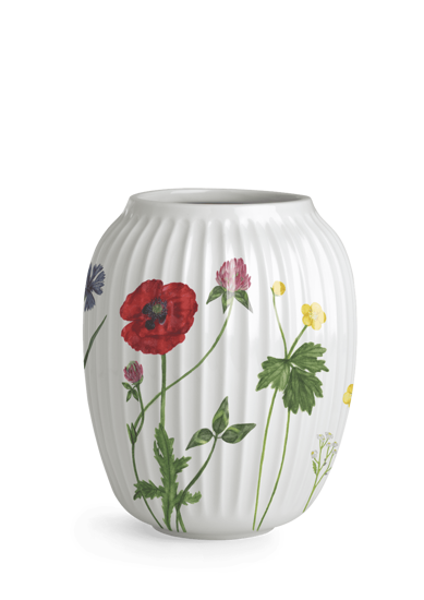 Billede af Hammershøi Summer Vase, H21cm - Wild Flowers